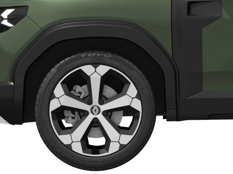 Renault Duster 2024 р.в 3D Модель