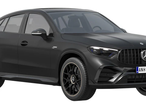 Mercedes-Benz GLC53 AMG Coup&eacute; 2027 Modello 3D