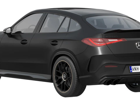 Mercedes-Benz GLC53 AMG Coup&eacute; 2027 Modello 3D