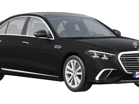 Mercedes-Benz S-Class W223 2027 3D Model