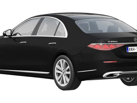 Mercedes-Benz S-Class W223 2027 3D Model
