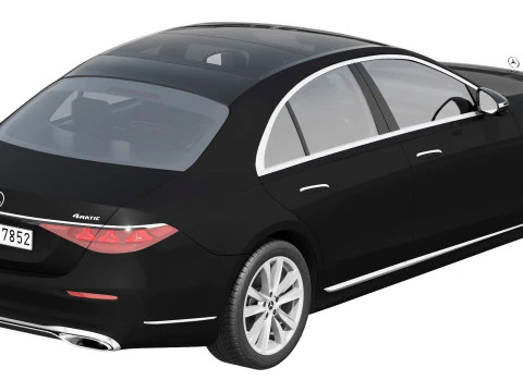 Mercedes-Benz S-Class W223 2027 3D Model