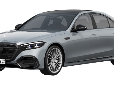 Мерседес-Бенц S-Класс W223 AMG-Line 2027 3D Модель