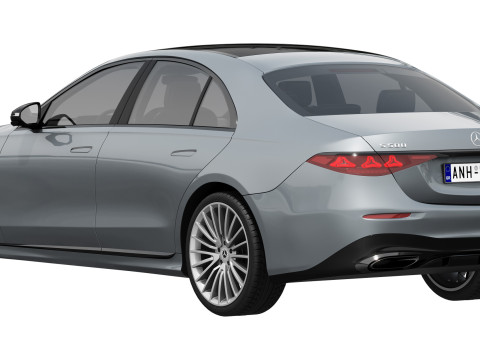 Mercedes-Benz Classe S W223 AMG-Line 2027 Modello 3D