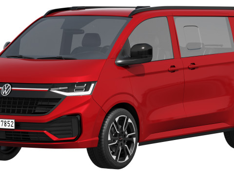 Volkswagen Transporter Sportline 2026 Modelo 3D