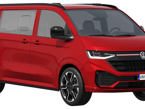 Volkswagen Transporter Sportline 2026 Modello 3D