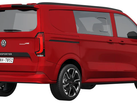 Volkswagen Transporter Sportline 2026 Modello 3D