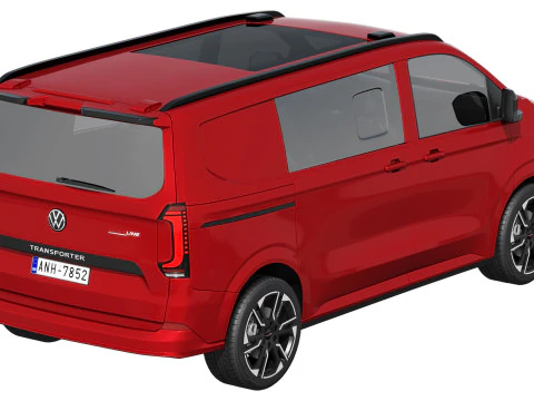 Volkswagen Transporter Sportline 2026 Modello 3D