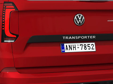 Volkswagen Transporter Sportline 2026 Modello 3D