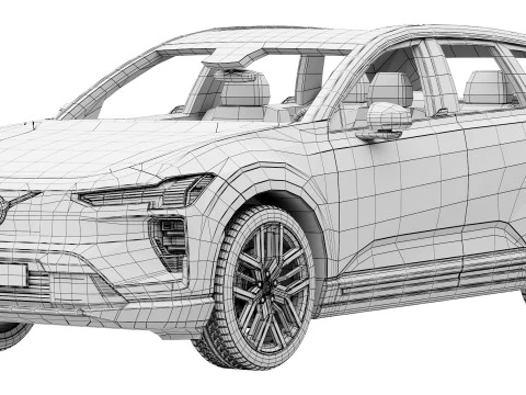 VolvoEX602027 Modello 3D