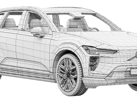 VolvoEX602027 Modello 3D