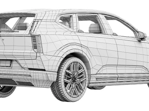 VolvoEX602027 Modello 3D