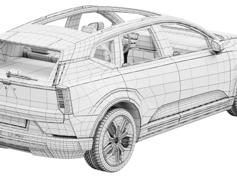 Volvo EX60 Cross Country 2027 Modello 3D