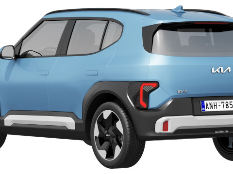 किआ EV2 2026 3D मॉडल