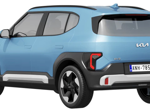 起亜EV2 2026 3Dモデル