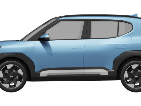 किआ EV2 2026 3D मॉडल