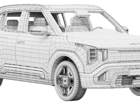 Kia EV2 GT-l&iacute;nea 2026 Modelo 3D