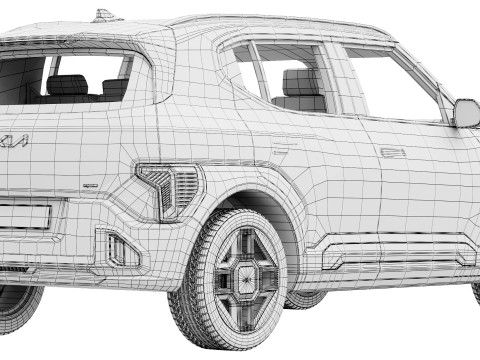 Kia EV2 GT-l&iacute;nea 2026 Modelo 3D