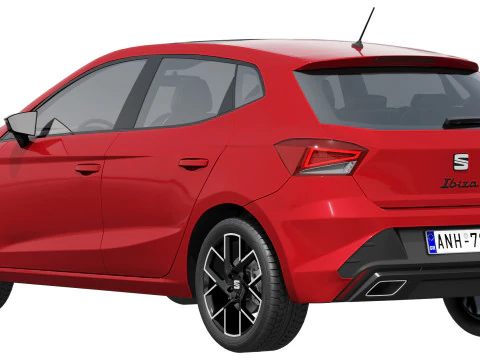SEAT Ibiza FR 2026 3D Model