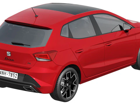 SEAT Ibiza FR 2026 3D Model
