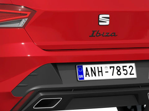 SEAT Ibiza FR 2026 3D Model