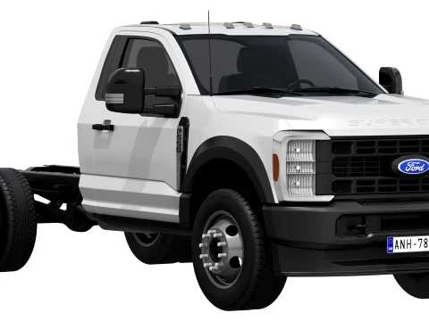 F-550 Super Duty Chassis regular cab 2026 3D Model