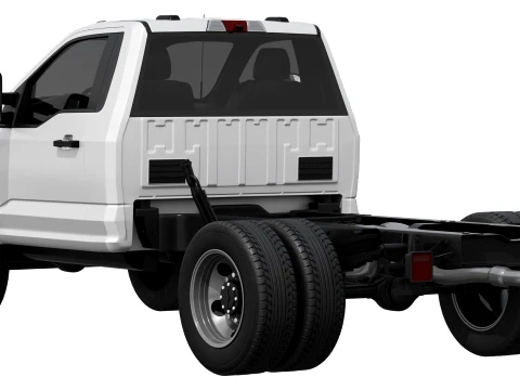 F-550 Super Duty Chassis regular cab 2026 3D Model