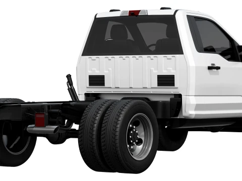 F-550 Super Duty Chassis regular cab 2026 3D Model
