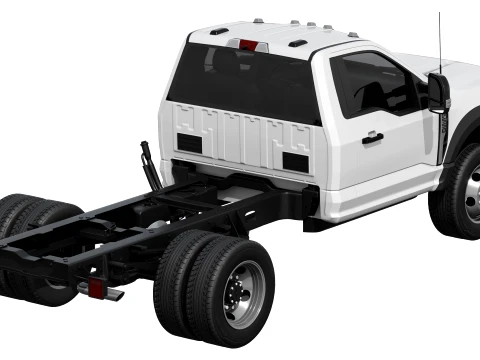 F-550 Super Duty Chassis regular cab 2026 3D Model