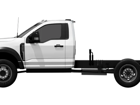 F-550 Super Duty Chassis regular cab 2026 3D Model