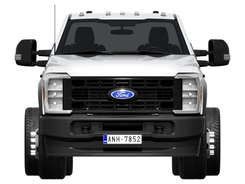 F-550 Super Duty Chassis regular cab 2026 3D Model