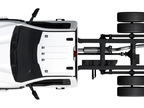 F-550 Super Duty Chassis regular cab 2026 3D Model
