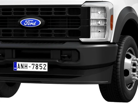 F-550 Super Duty Chassis regular cab 2026 3D Model