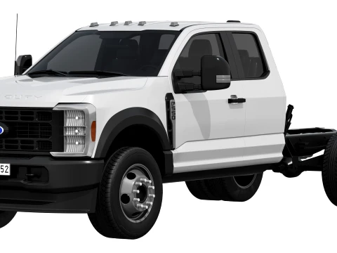 F-550 Super Duty Chassis Super Cab 2026 3D Model