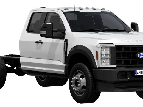 F-550 Super Duty Chassis Super Cab 2026 3D Model