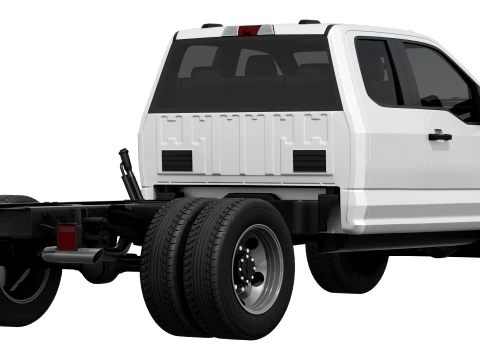 F-550 Super Duty Chassis Super Cab 2026 3D Model
