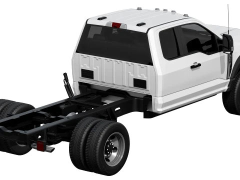 F-550 Super Duty Chassis Super Cab 2026 3D Model