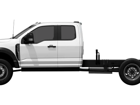 F-550 Super Duty Chassis Super Cab 2026 3D Model