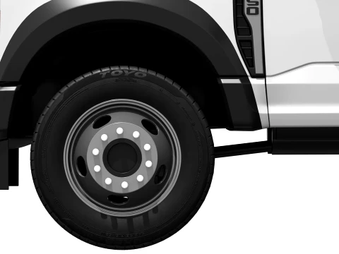 F-550 Super Duty Chassis Super Cab 2026 3D Model