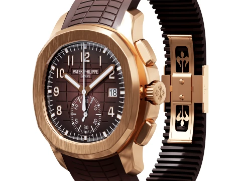 Patek Philippe Aquanaut 5968R-001 3D Model