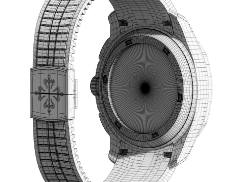 Patek Philippe Aquanaut 5968R-001 3D Model