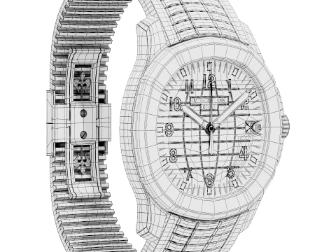 Patek Philippe Aquanaut 5167R-001 3D Model