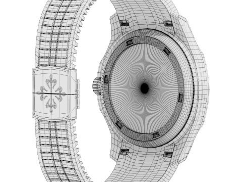 Patek Philippe Aquanaut 5167R-001 3D Model