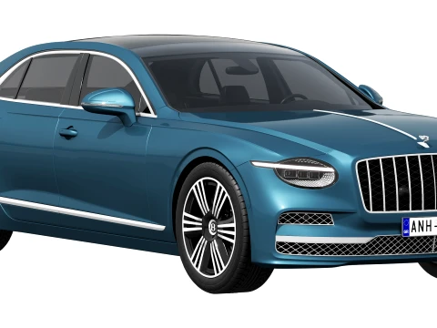 Bentley Flying Spur Azur 2027 3D Model
