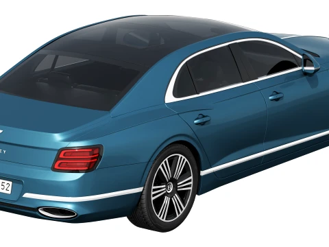 Bentley Flying Spur Azur 2027 3D Model
