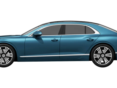 Bentley Flying Spur Azur 2027 3D Model