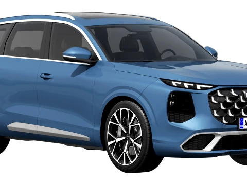 Audi Q7 2027 3D Model