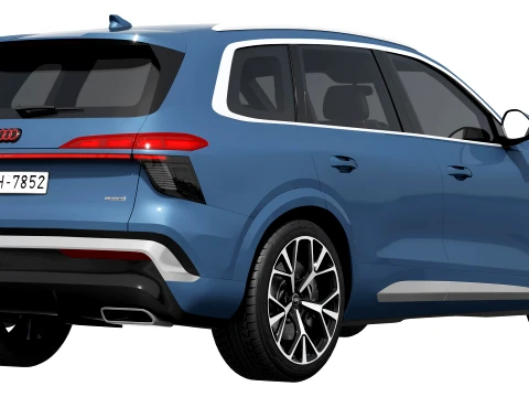 Audi Q7 2027 3D Model