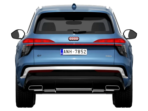 Audi Q7 2027 3D Model