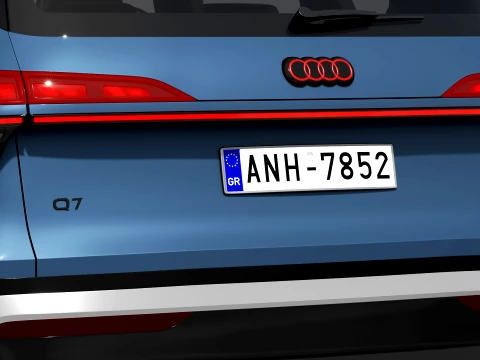 Audi Q7 2027 3D Model
